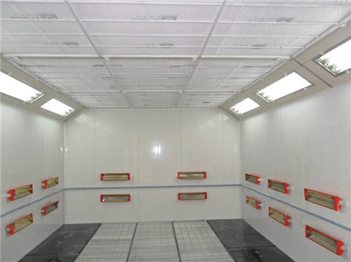 河南快遞柜烤漆房展示